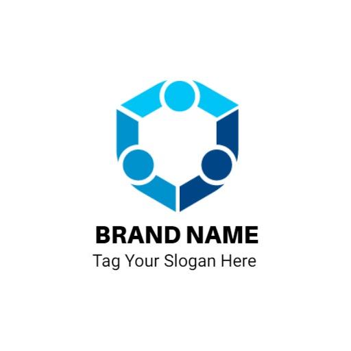 Secure Community Engagement through Innovative Security Logo Template
