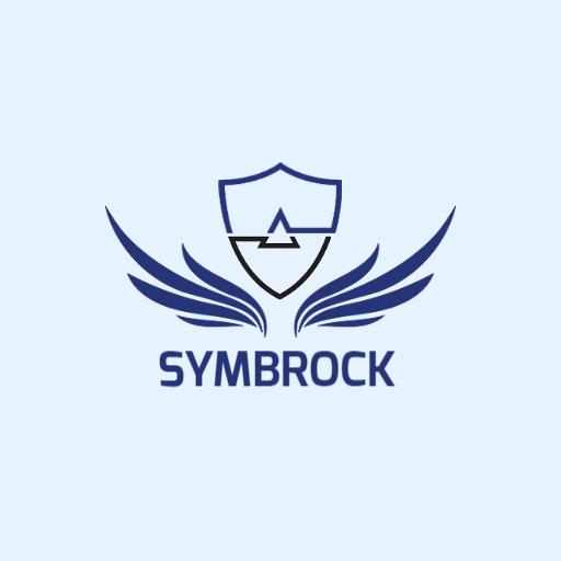 Shield and Wings Design Representing Company Identity Logo Template