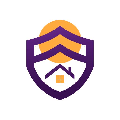 Shield with House Design for Comprehensive Insurance Logo Template
