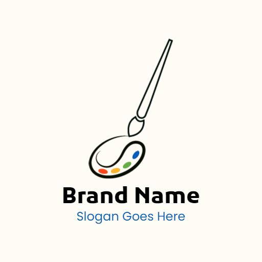 Simple and Elegant Drawing Tools for Creative Artists Logo Template