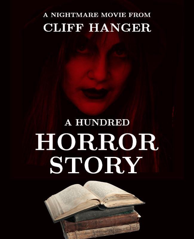Sinister Dark Horror Movie Poster Featuring a Creepy Book Template