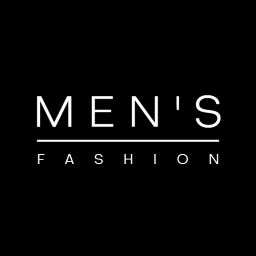 Sleek Black and White Style Showcasing Men's Fashion Logo Template