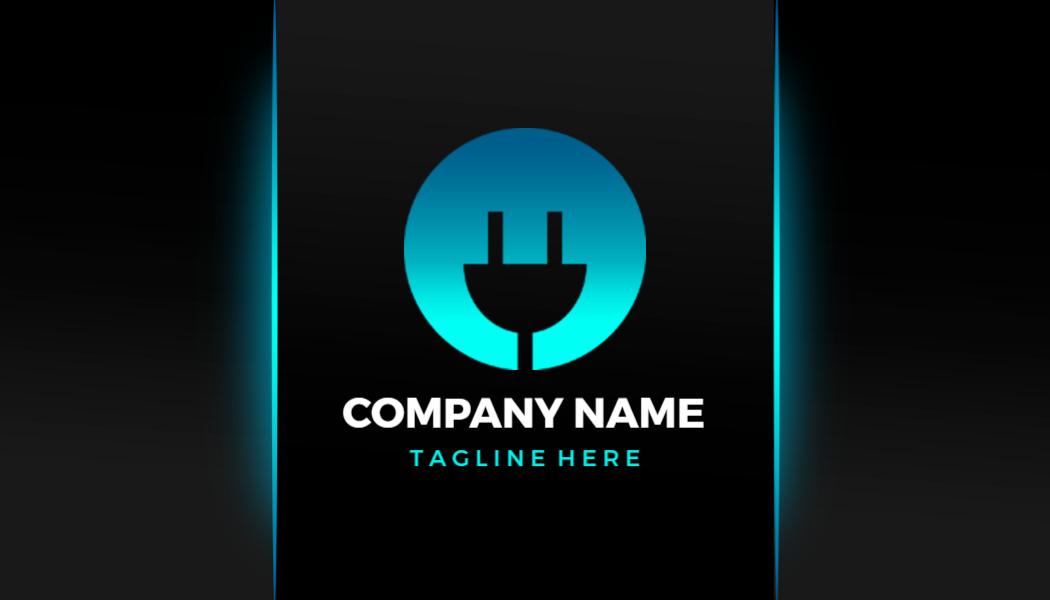 Sleek Black Corporate Project Management Business Card Template