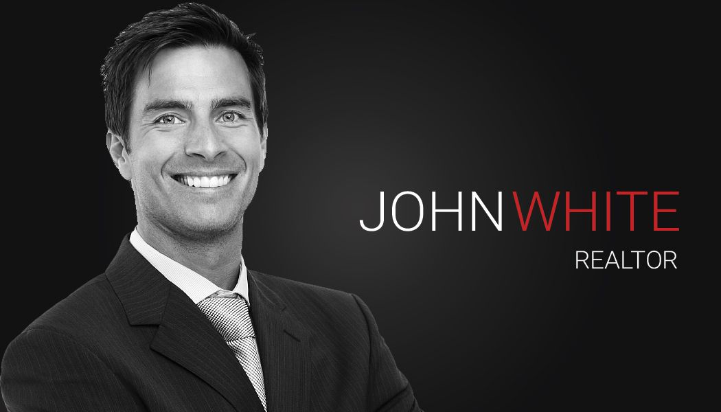 Sleek Black Modern Realtor Professional Business Card Template