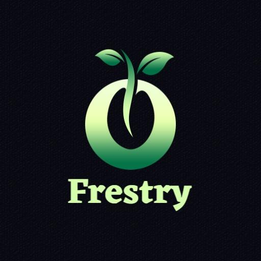 Sleek Green Plant Growth Symbolizing Agriculture Logo Template