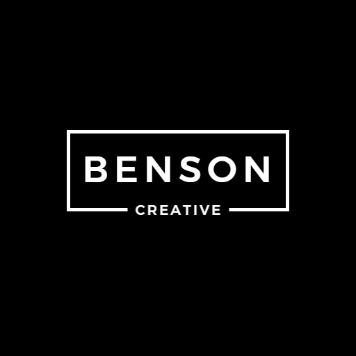 Sleek Minimalist Black and White Creative Agency Logo Template