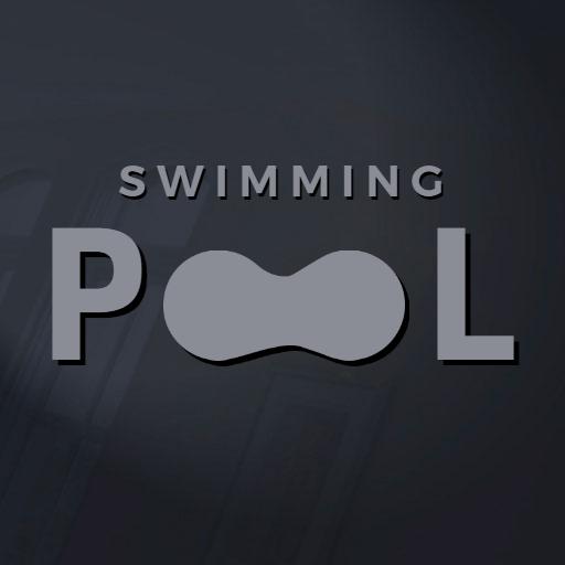 Sleek Minimalist Design for Modern Swimming Pool Logo Template
