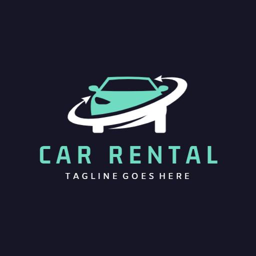 Sleek Modern Car Design with Elegant Motion Elements Logo Template