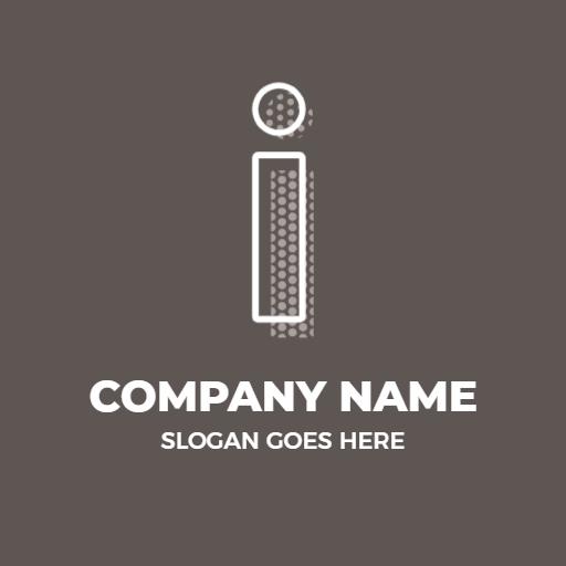 Sleek Modern Design Featuring I Letter Logo Template