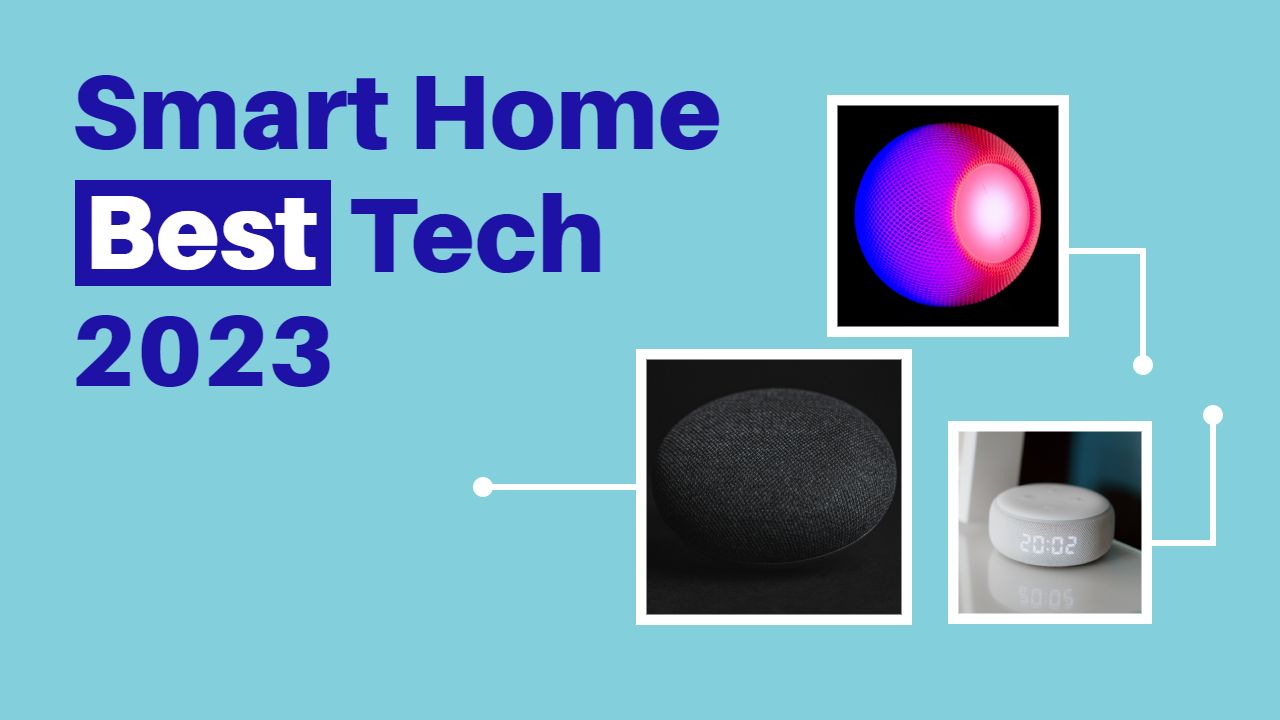 Smart Home Devices Review Technology YouTube Thumbnail Template