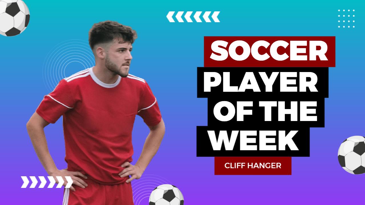 Soccer Player of the Week Highlights YouTube Thumbnail Template