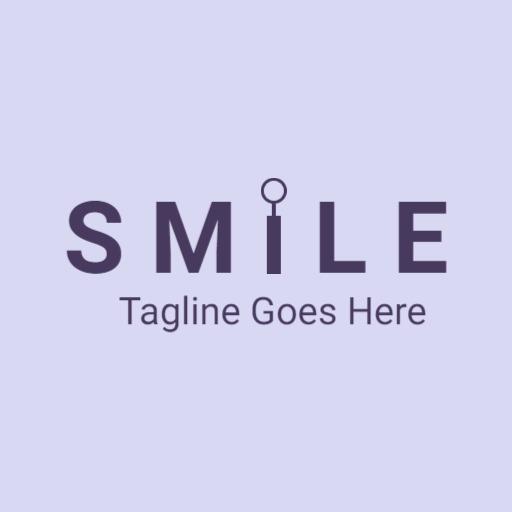Minimalist Design Representing Joyful Emotions Logo Template