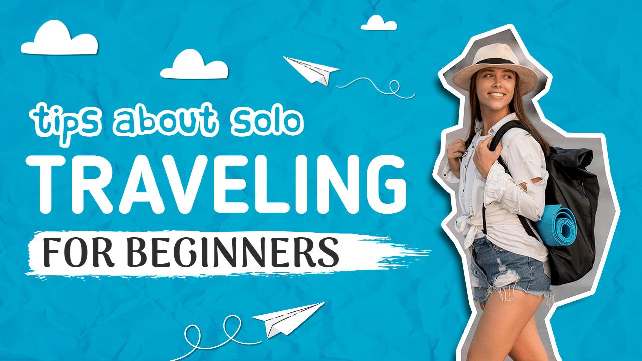 Solo Travel Tips for Beginners YouTube Thumbnail Template