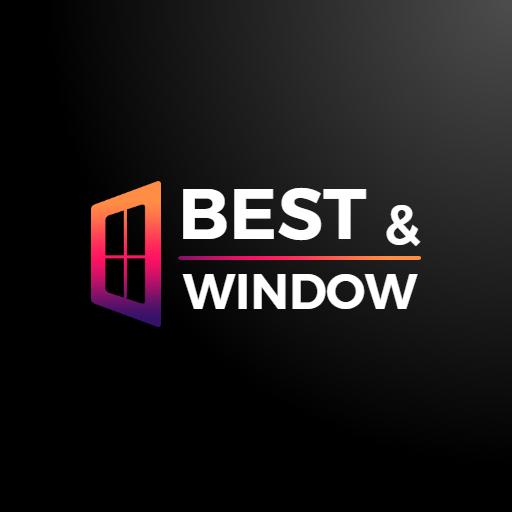 Sophisticated Minimalist Design for Modern Window Solutions Logo Template