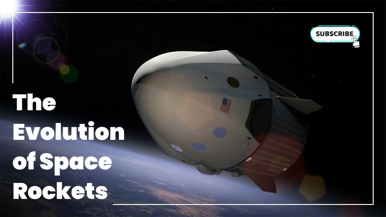 Space Rockets Evolution Technology Trends YouTube Thumbnail Template