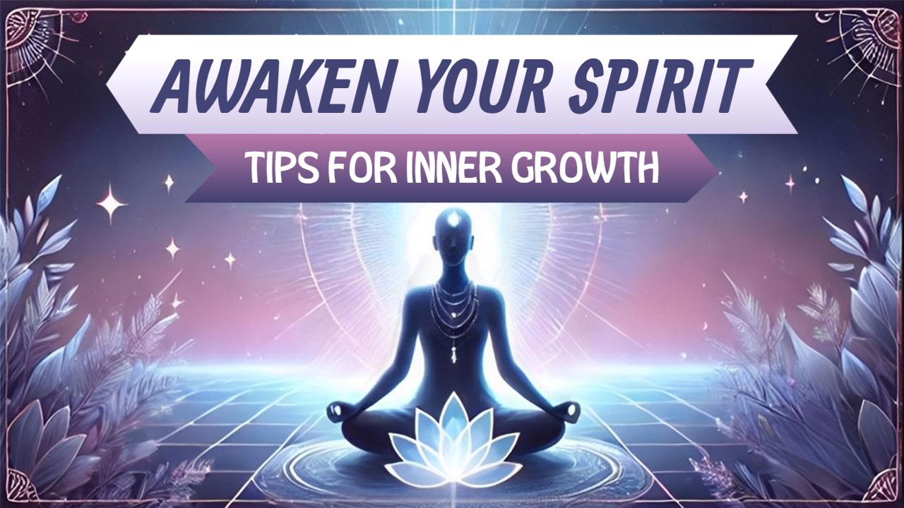Spiritual Awakening Meditation Inner Growth YouTube Thumbnail Template