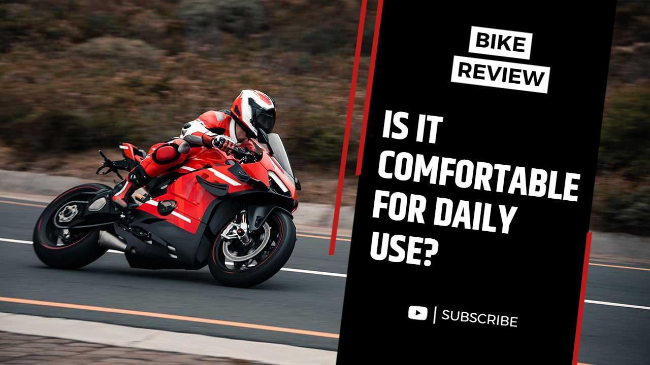 Sportbike Comfort Analysis Review YouTube Thumbnail Template