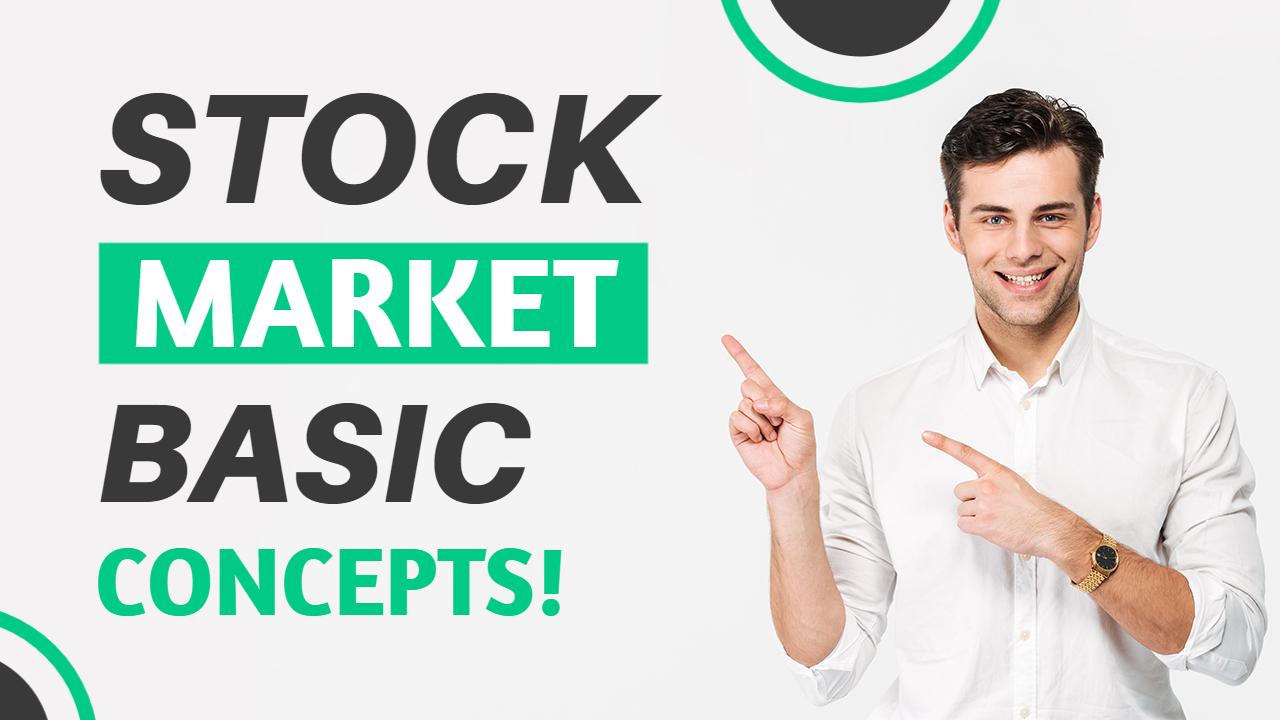 Stock Market Basic Concepts Explained Trending YouTube Thumbnail Template