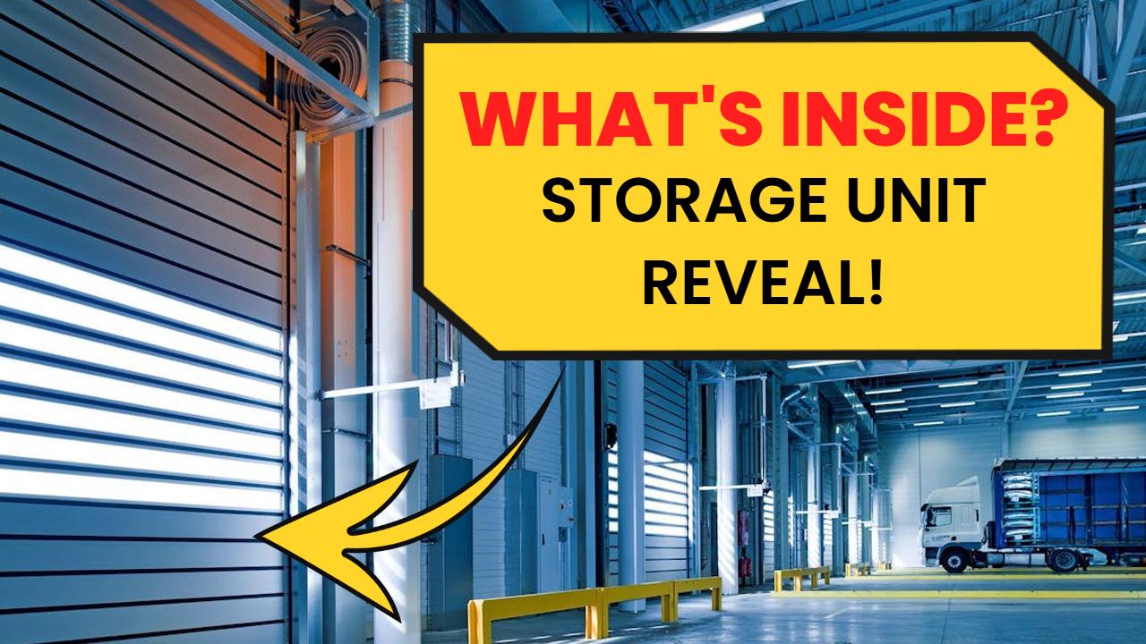 Storage Unit Mystery Reveal Trending YouTube Thumbnail Template