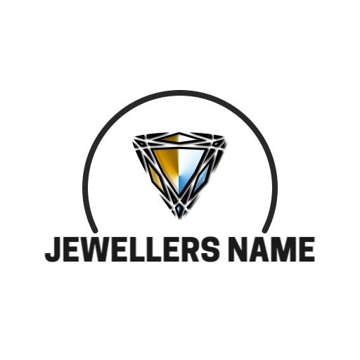 Stunning Jewelry Logo Featuring Elegant Diamond Gem Design Logo Template