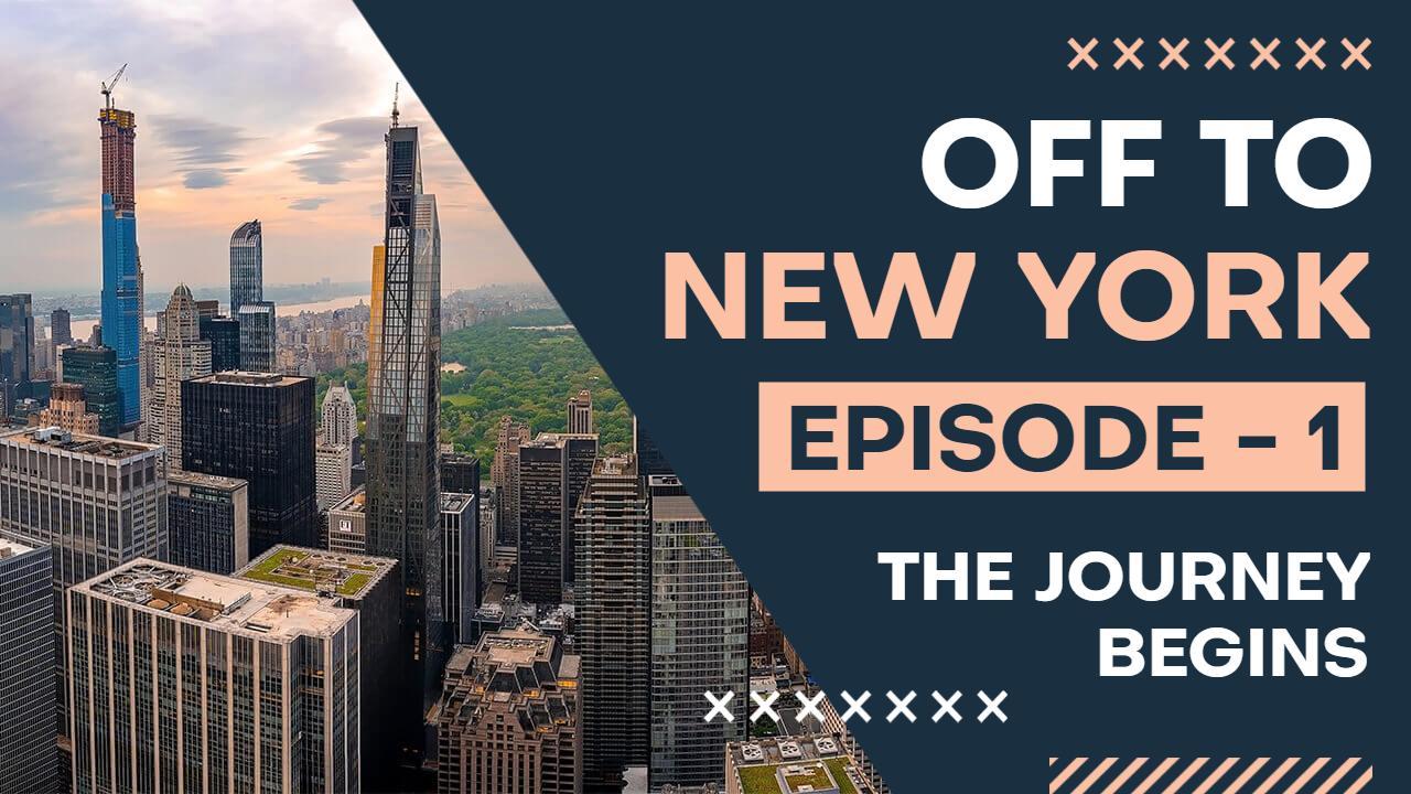 Stunning New York City Travel Adventure YouTube Thumbnail Template