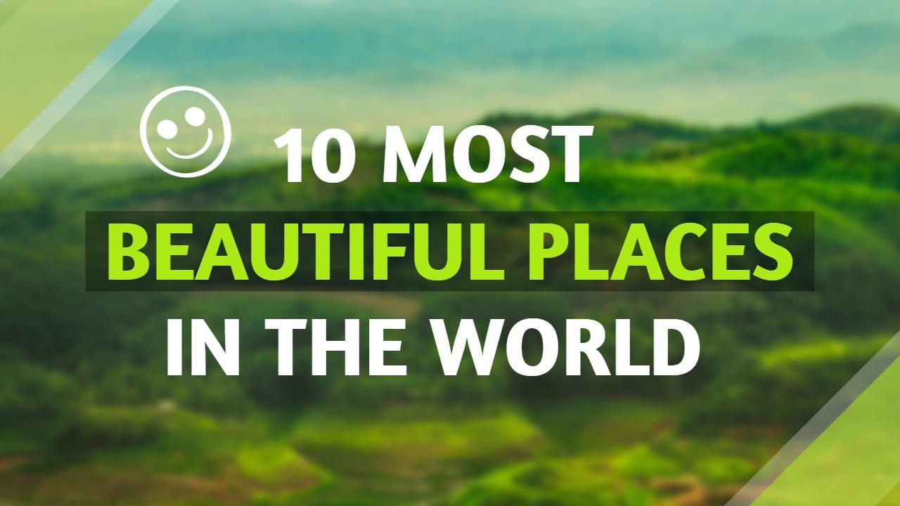 Stunning Scenic Landscapes Travel YouTube Thumbnail Template