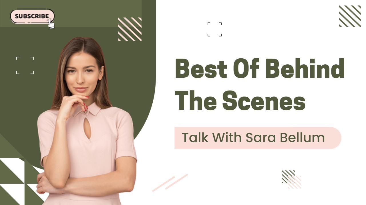 Stylish Behind the Scene Interview YouTube Thumbnail Template