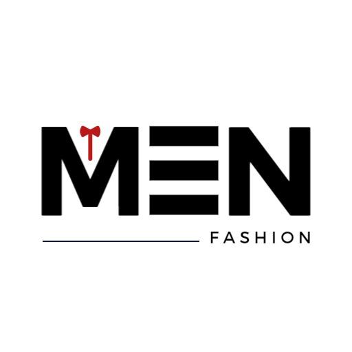 Stylish Black and Red Men's Fashion Logo featuring Bow Tie Template