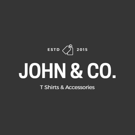 Stylish Black and White Minimalist Clothing Brand Logo Template