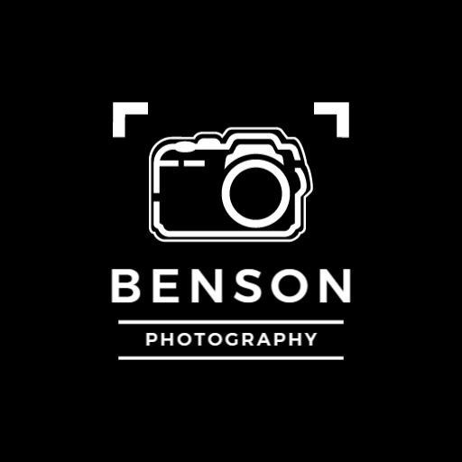 Stylish Black and White Photography Design with Camera Logo Template