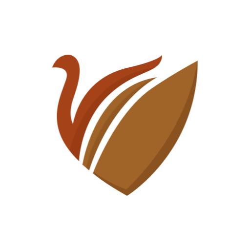 Stylish Brown Shield Integrating Trust and Security Insurance Logo Template