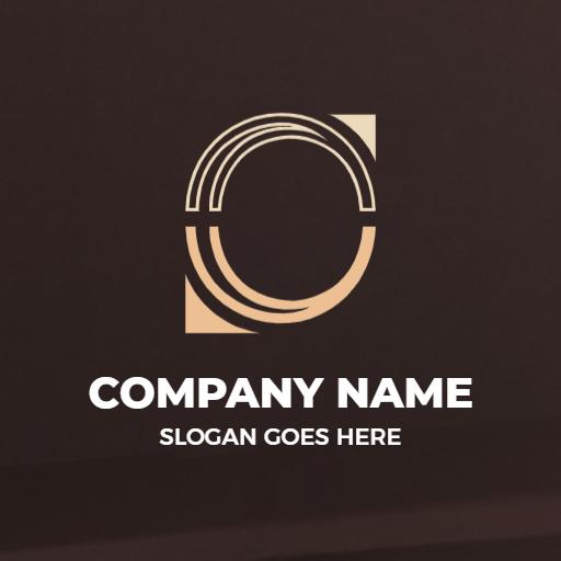 Stylish Circular Design Emphasizing the O Letter Logo Template