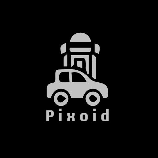 Stylish Food Delivery Service Logo Featuring a Car Icon Logo Template