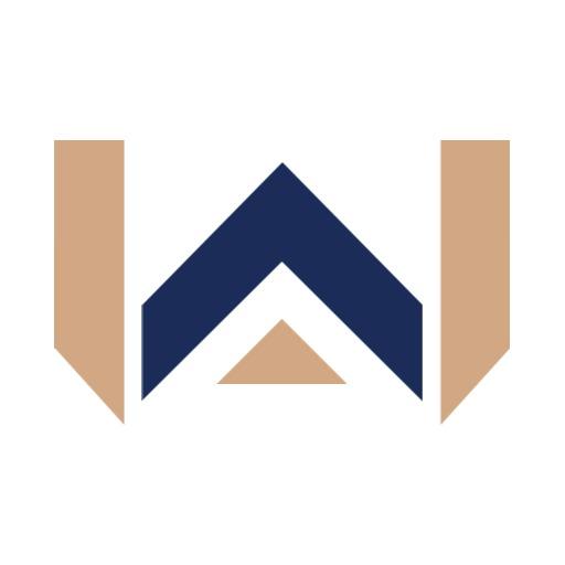 Stylish Geometric Design Featuring W Letter Logo Template