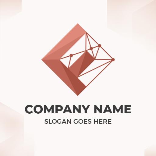 Stylish Geometric F Letter Design with Modern Aesthetics Logo Template