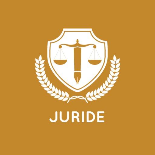 Stylish Gold Shield with Scales Represents Law Firm Logo Template