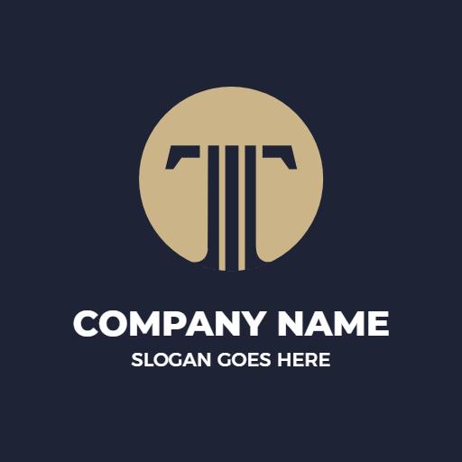 Stylish Gold T Letter Design Representing Modern Branding Logo Template
