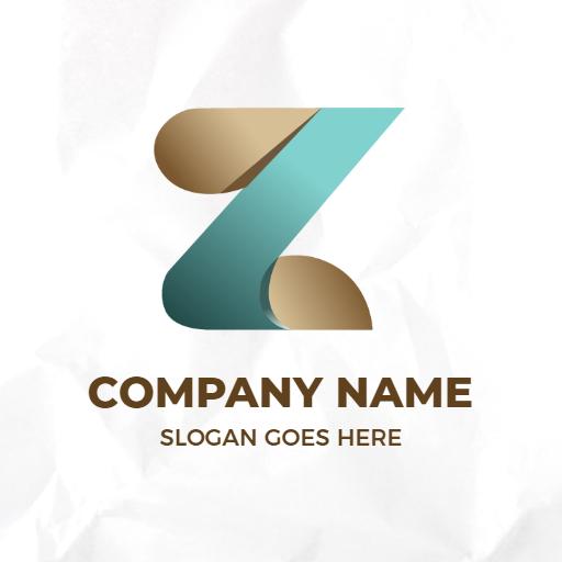 Stylish Gradient Z Letter Design for Modern Branding Logo Template