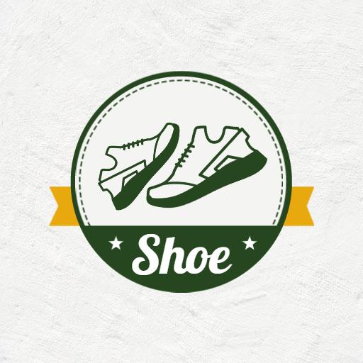 Stylish Green Athletic Sneaker Design for Shoemaker Logo Template