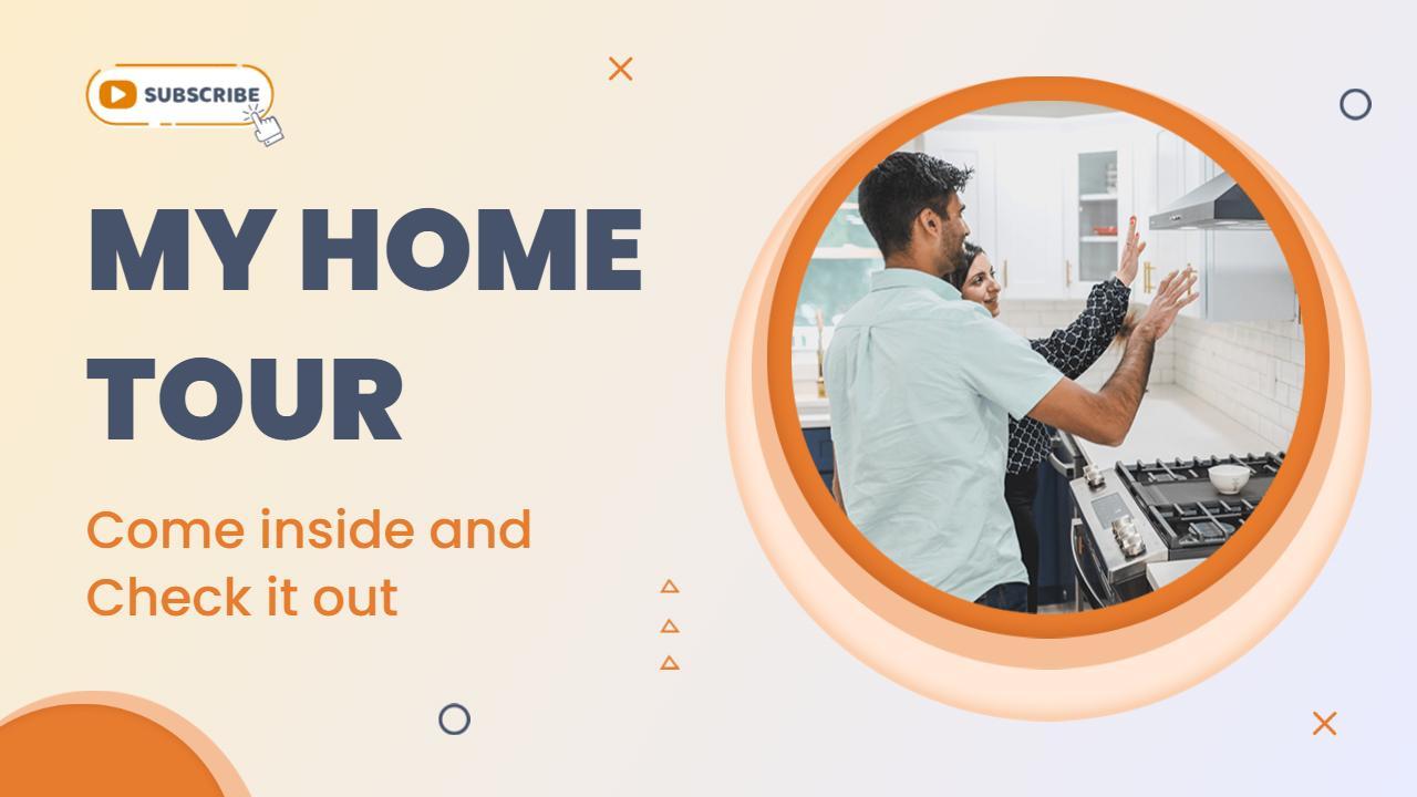 Stylish Kitchen Home Tour Real Estate YouTube Thumbnail Template