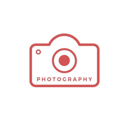 Minimalist Camera Design Representing Photography Logo Template