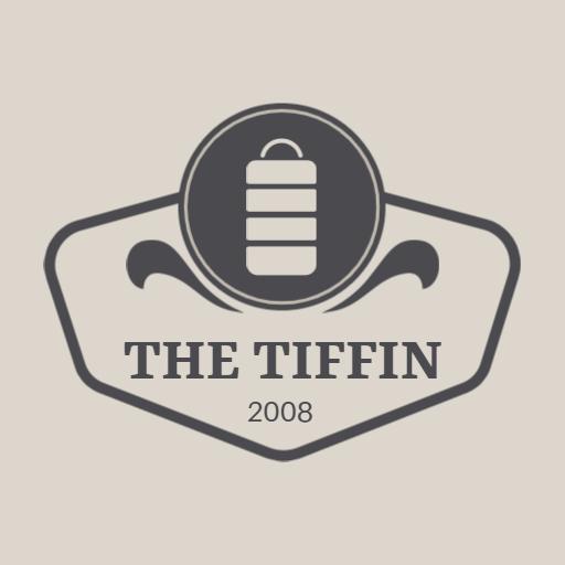 Stylish Minimalist Design Highlighting Tiffin Culinary Experience Logo Template