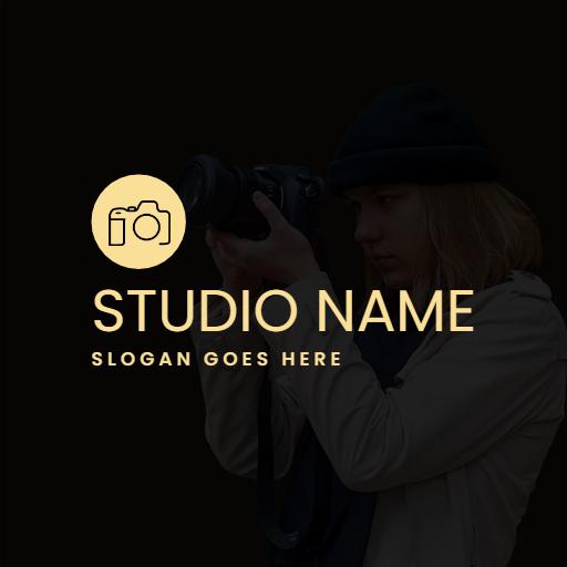 Stylish Photographer Capturing Moments with Professional Photography Logo Template