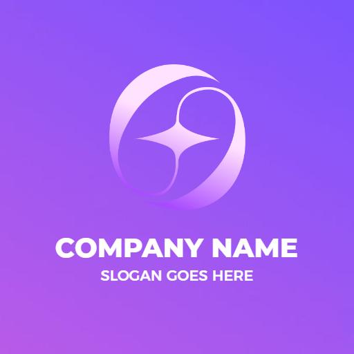 Stylish Purple O Letter Design Reflecting Modern Branding Logo Template