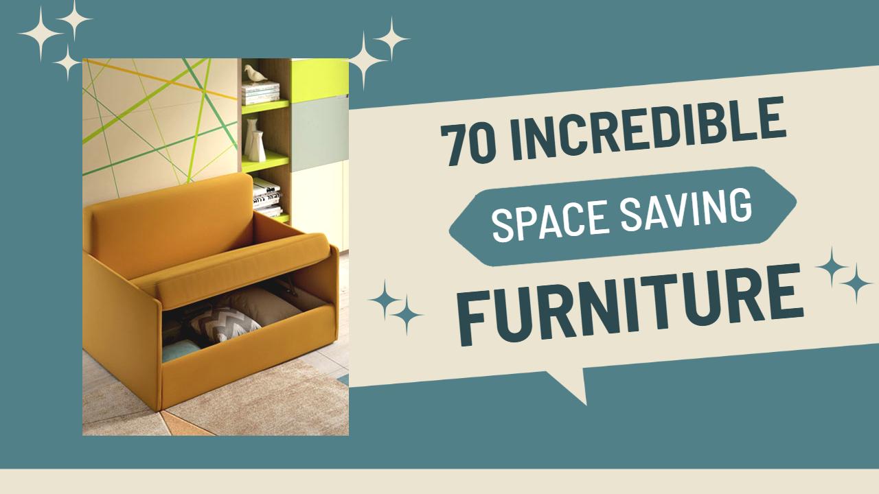 Stylish Space Saving Furniture Ideas YouTube Thumbnail Template