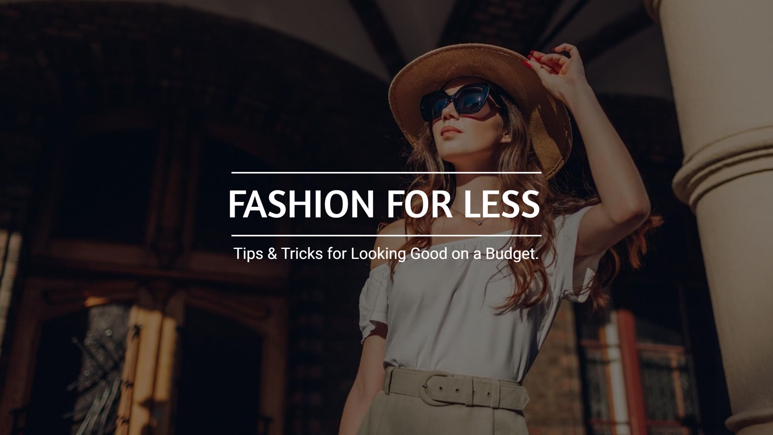 Stylish Summer Outfit Tips for Affordable Fashion Banner Template