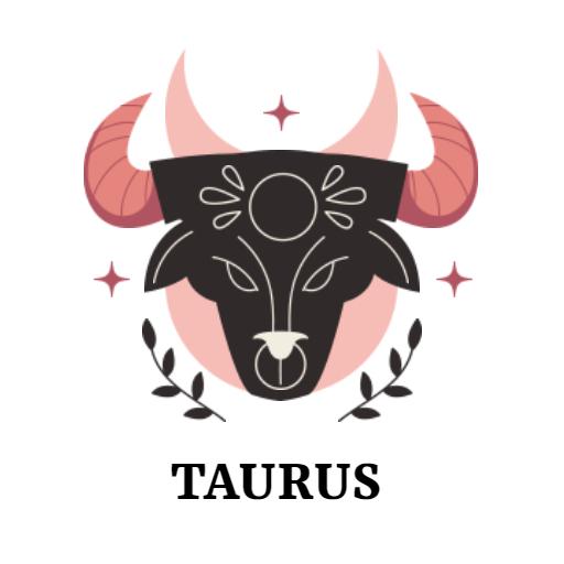 Stylish Taurus Bull Design Emphasizing Zodiac Symbolism Logo Template