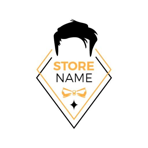 Stylish Vintage Men's Accessories with Elegant Bowtie Logo Template
