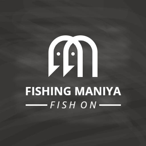 Stylish White Minimalist Design Showcasing Fishing Spirit Logo Template