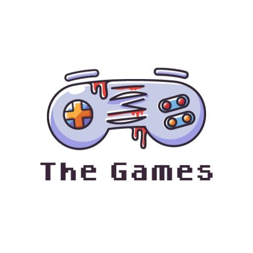 Stylized Purple Game Controller Represents Dynamic Gaming Logo Template